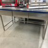 Table inox centrale 3 tiroirs – ACTIF
