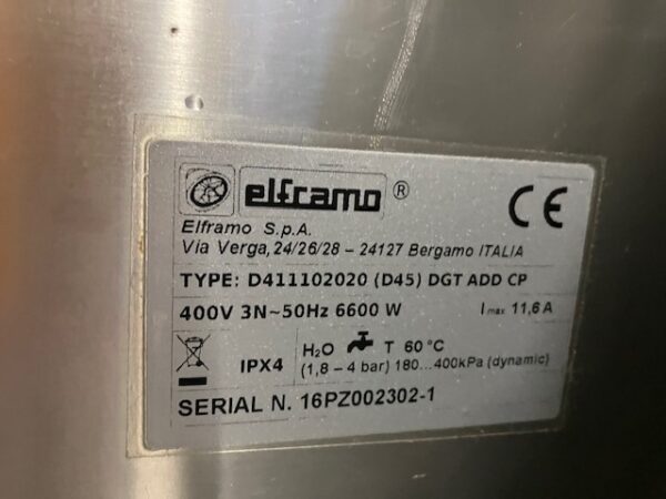 Lave-vaisselle frontal – ELFRAMO – Image 3