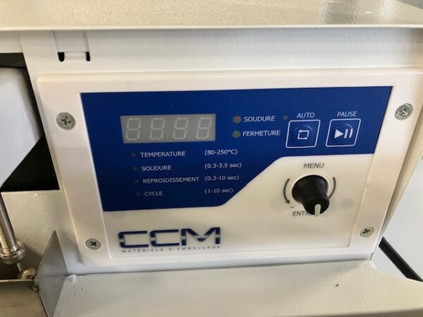 Soudeuse de sachets avec pédale électrique – CCM – Image 3