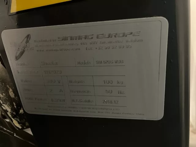 Laminoir à plaques à poser – SINMAG – Image 3