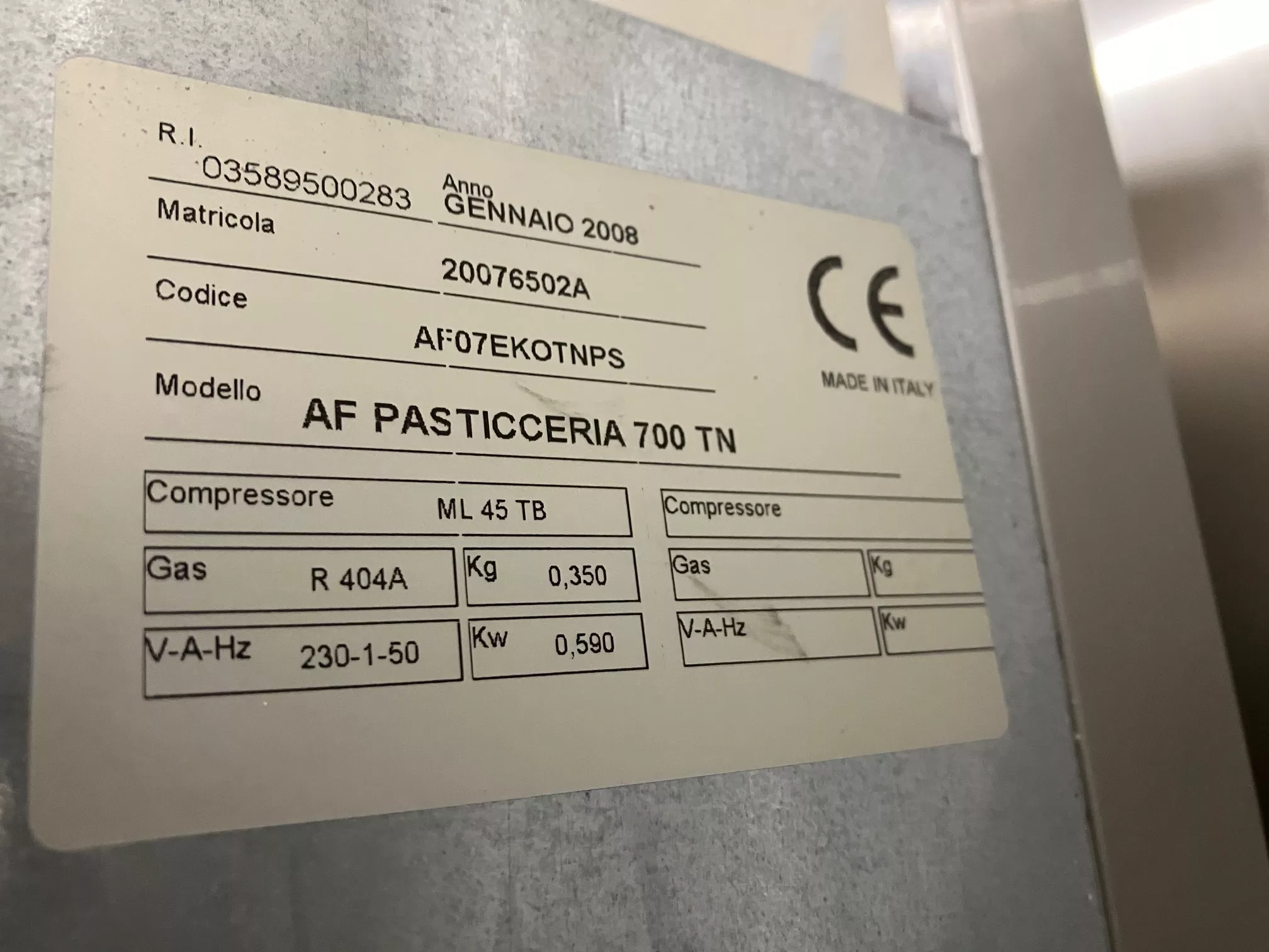 Armoire positive Pâtissière – TECHNODOM – Image 3