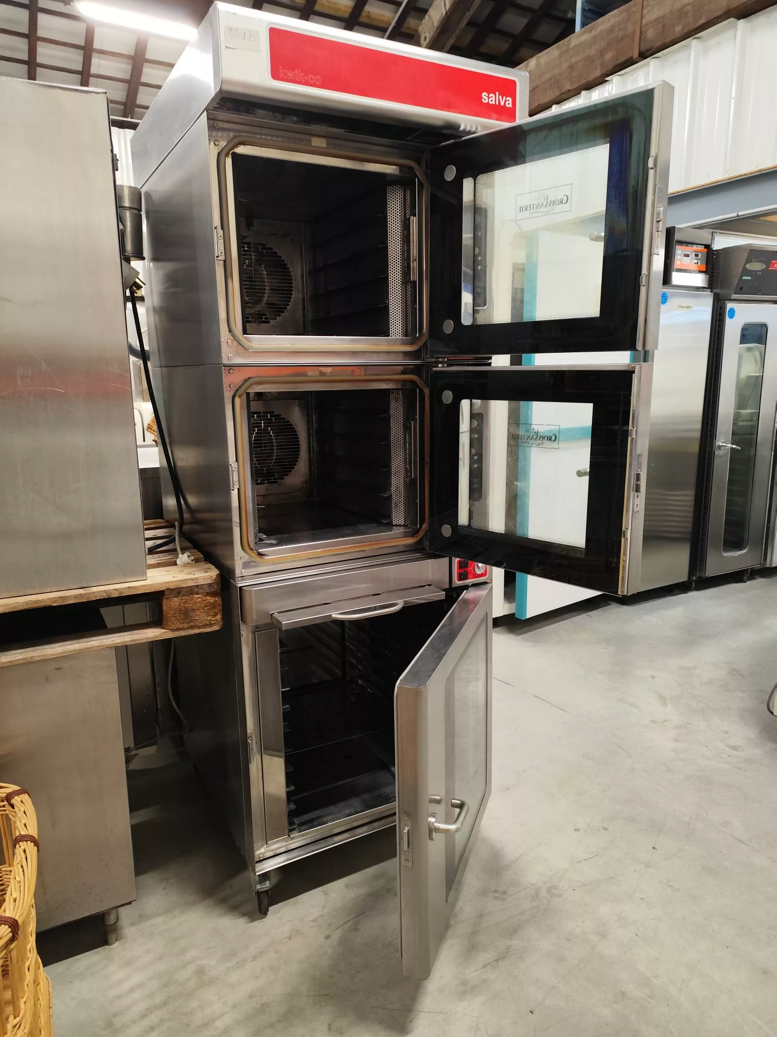 Ensemble 2 fours pâtissiers sur 1 étuve – SALVA – Image 2