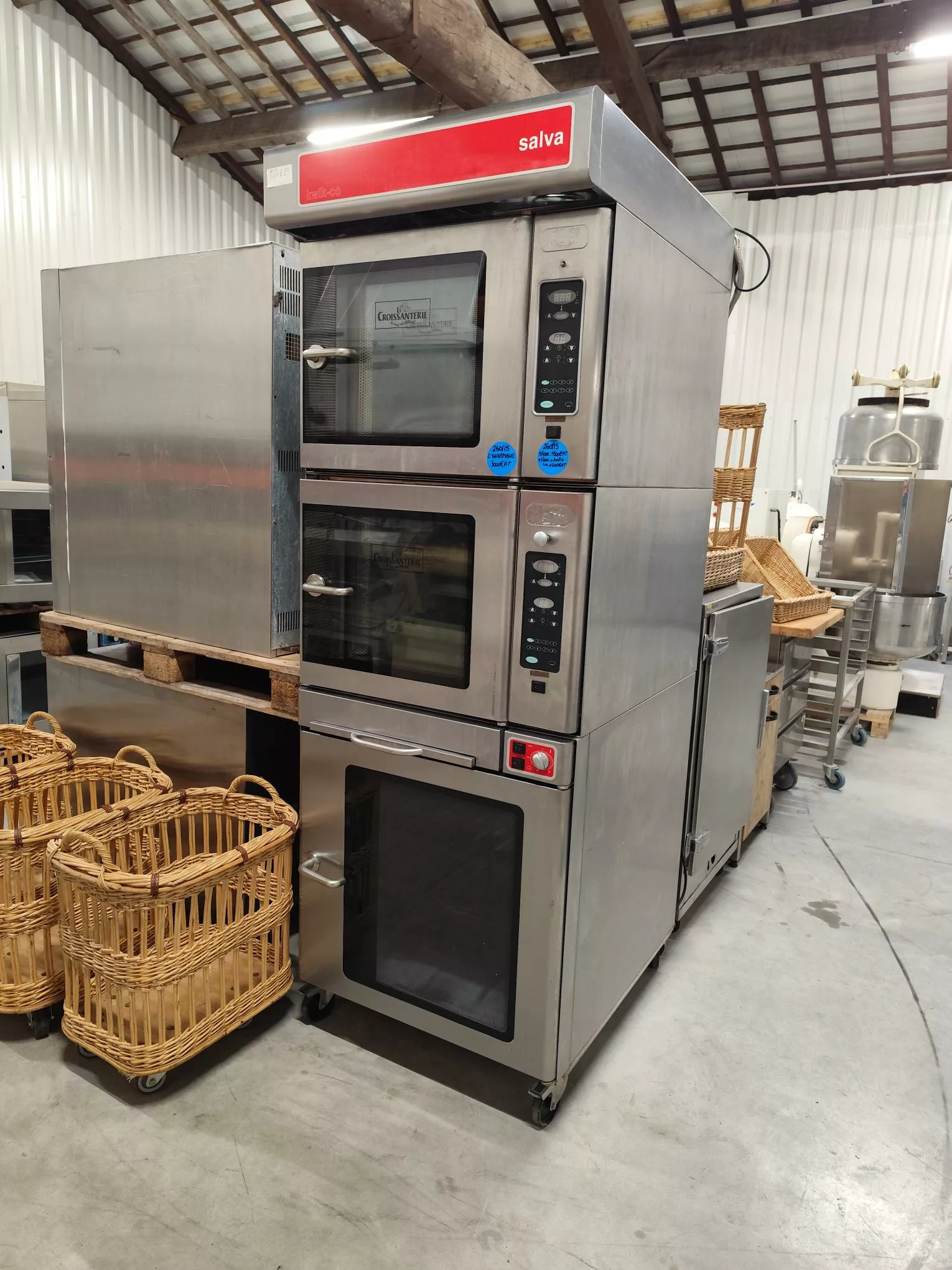Ensemble 2 fours pâtissiers sur 1 étuve – SALVA – Image 3