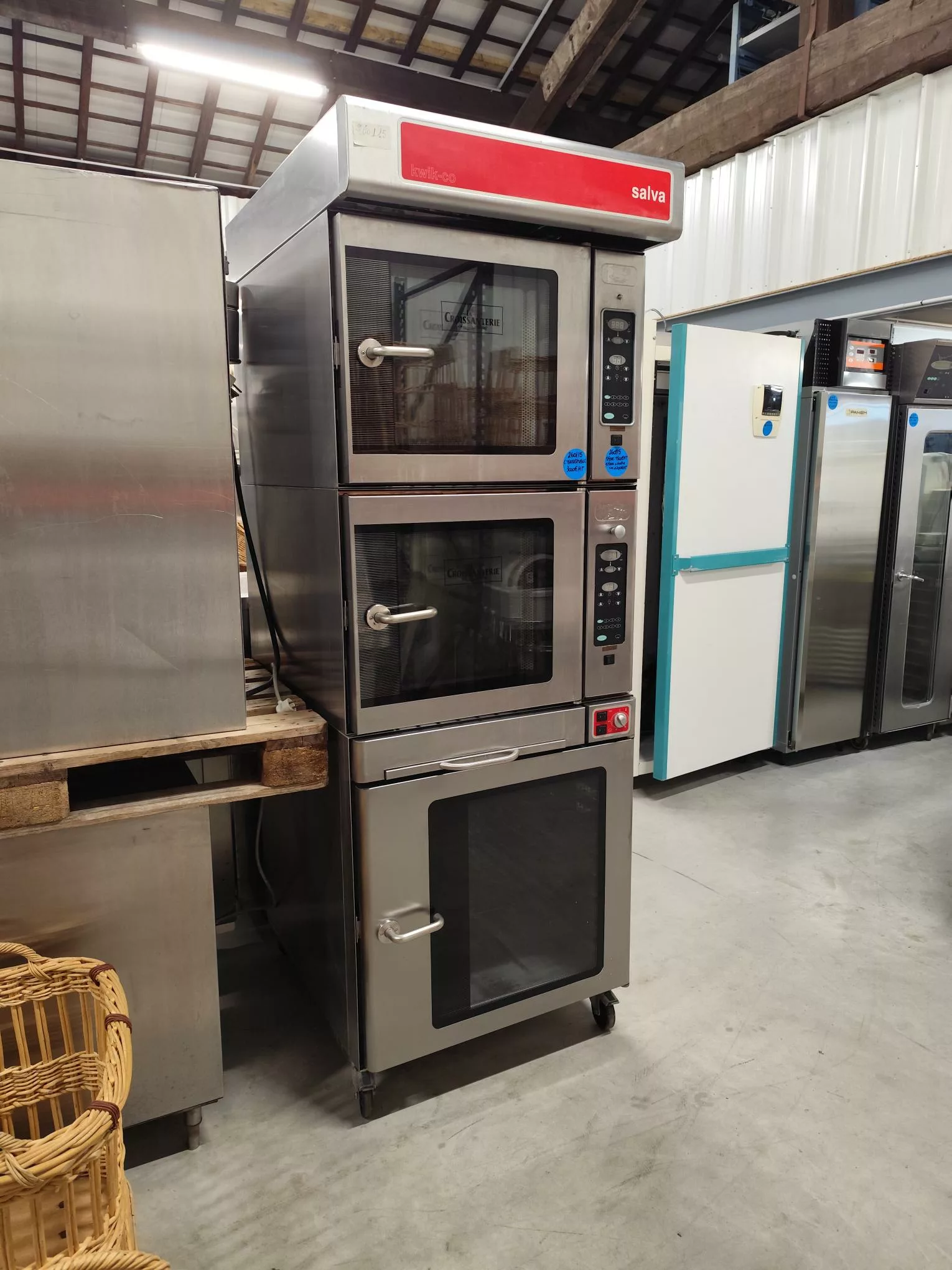 Ensemble 2 fours pâtissiers sur 1 étuve – SALVA