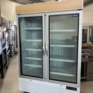 Armoire 2 portes vitrées négative – CARAT