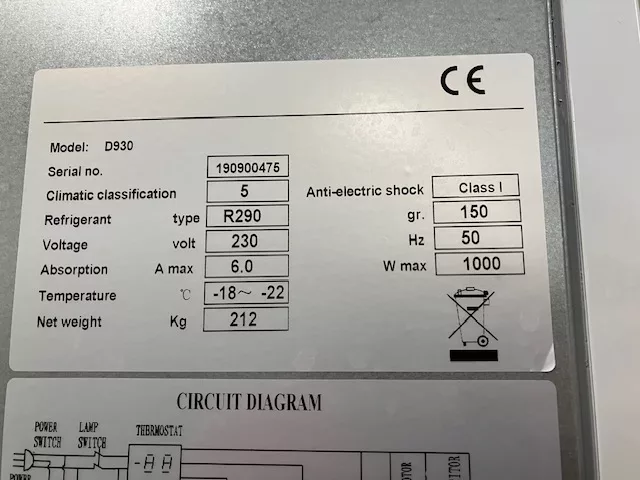 Armoire 2 portes vitrées négative – CARAT – Image 3