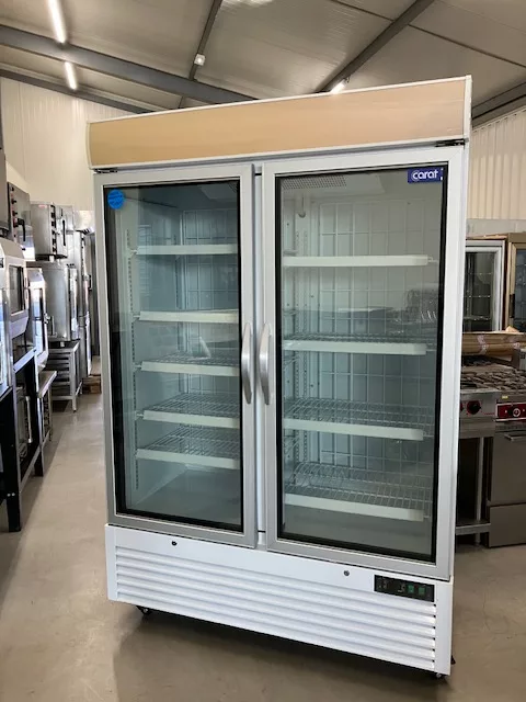 Armoire 2 portes vitrées négative – CARAT