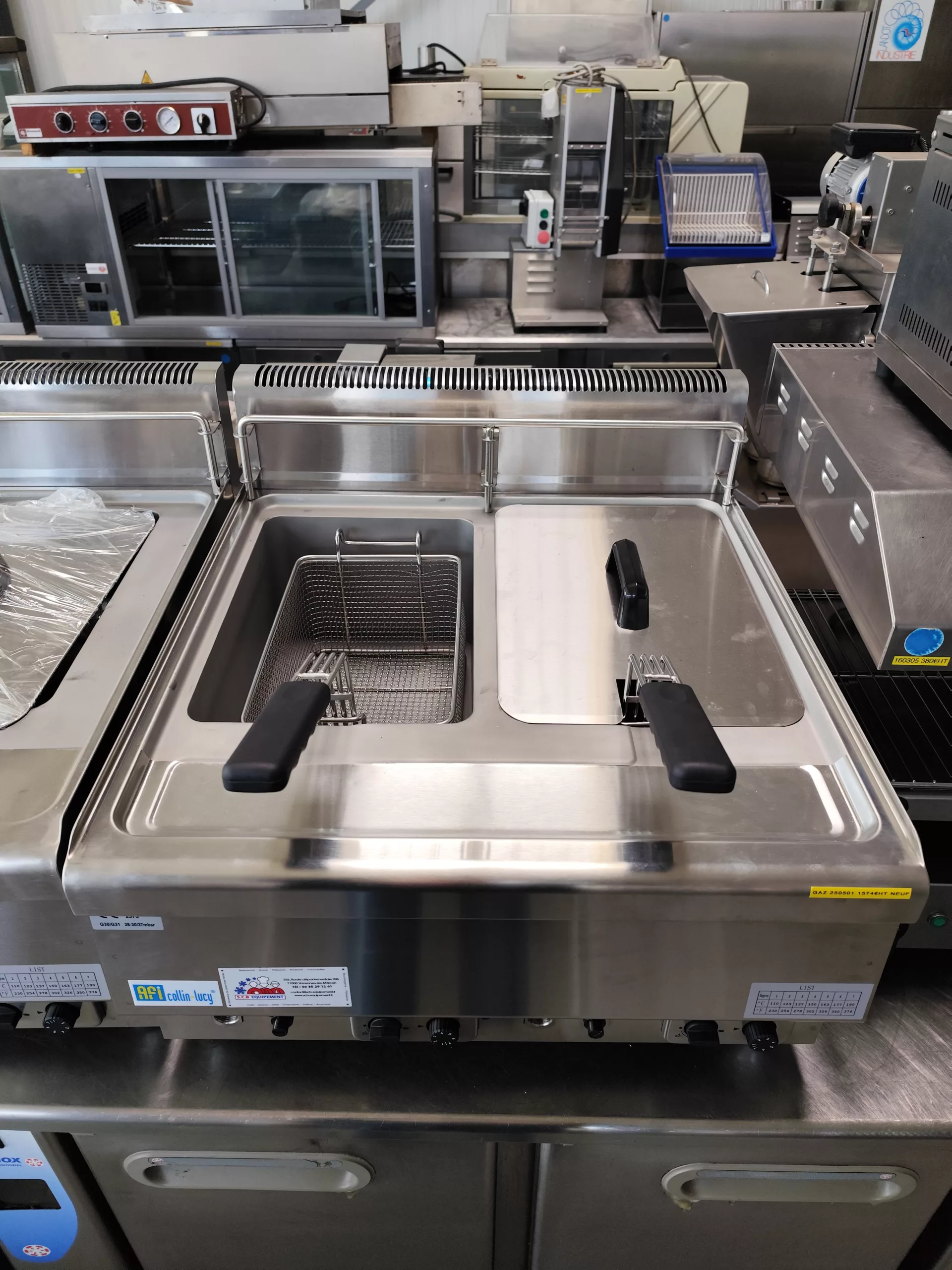Friteuse 2x10L gaz – AFI – Image 3