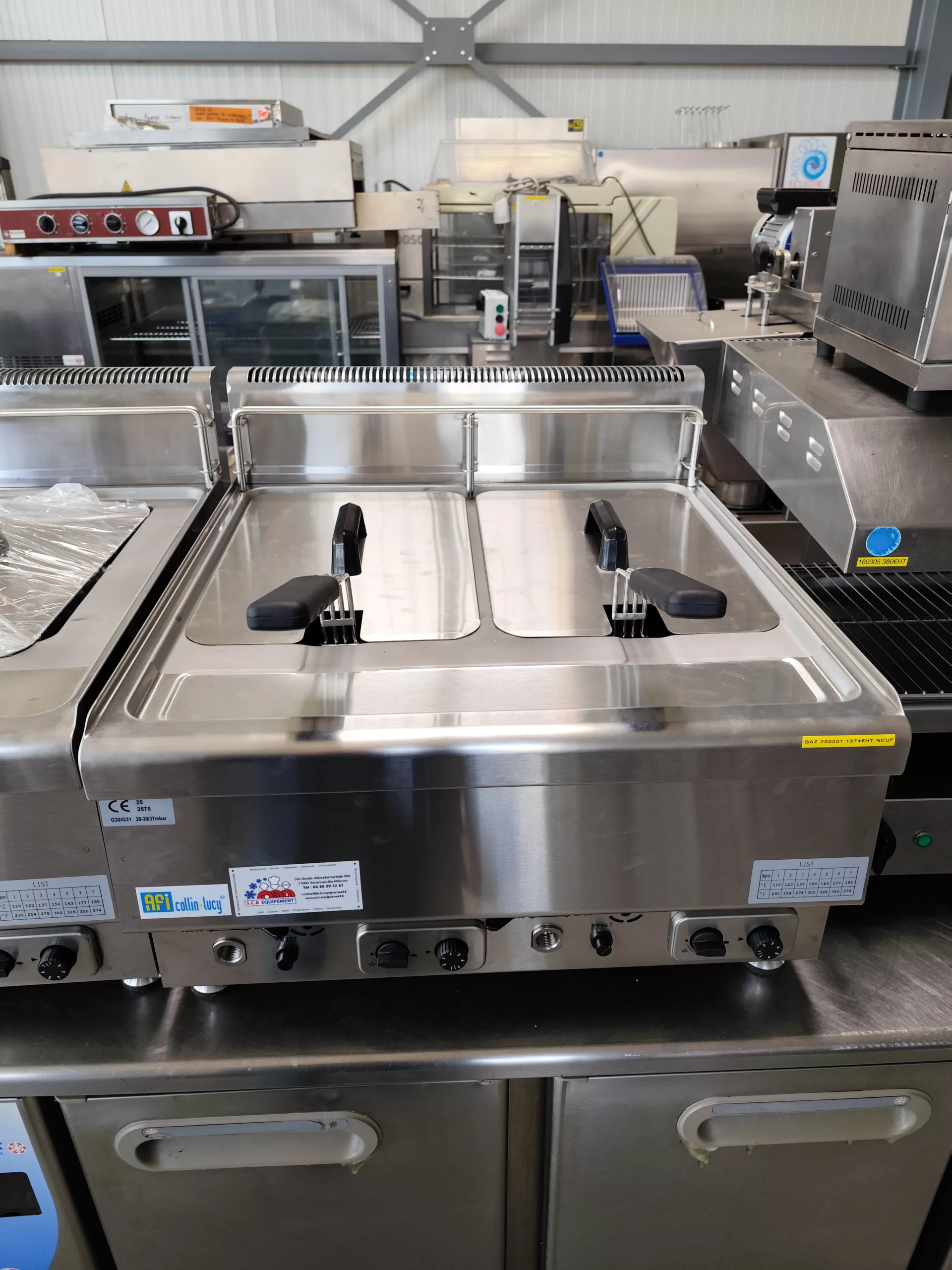 Friteuse 2x10L gaz – AFI – Image 2